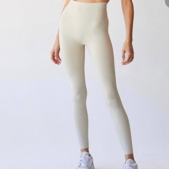 SET ACTIVE SCULPT FLEX LEGGING OATMEAL - Picture 1 of 3